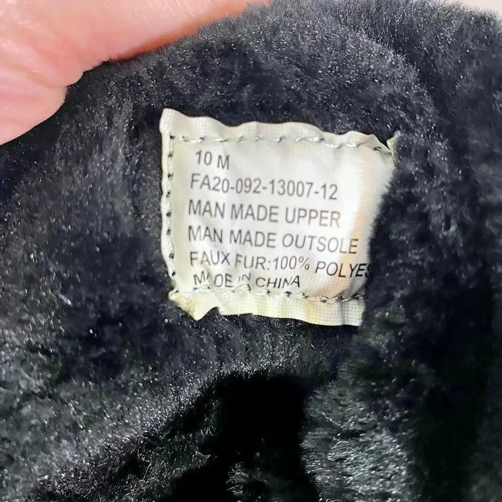 Weatherproof Black Winter Snow Boots Size 10 NWT - Picture 7 of 7